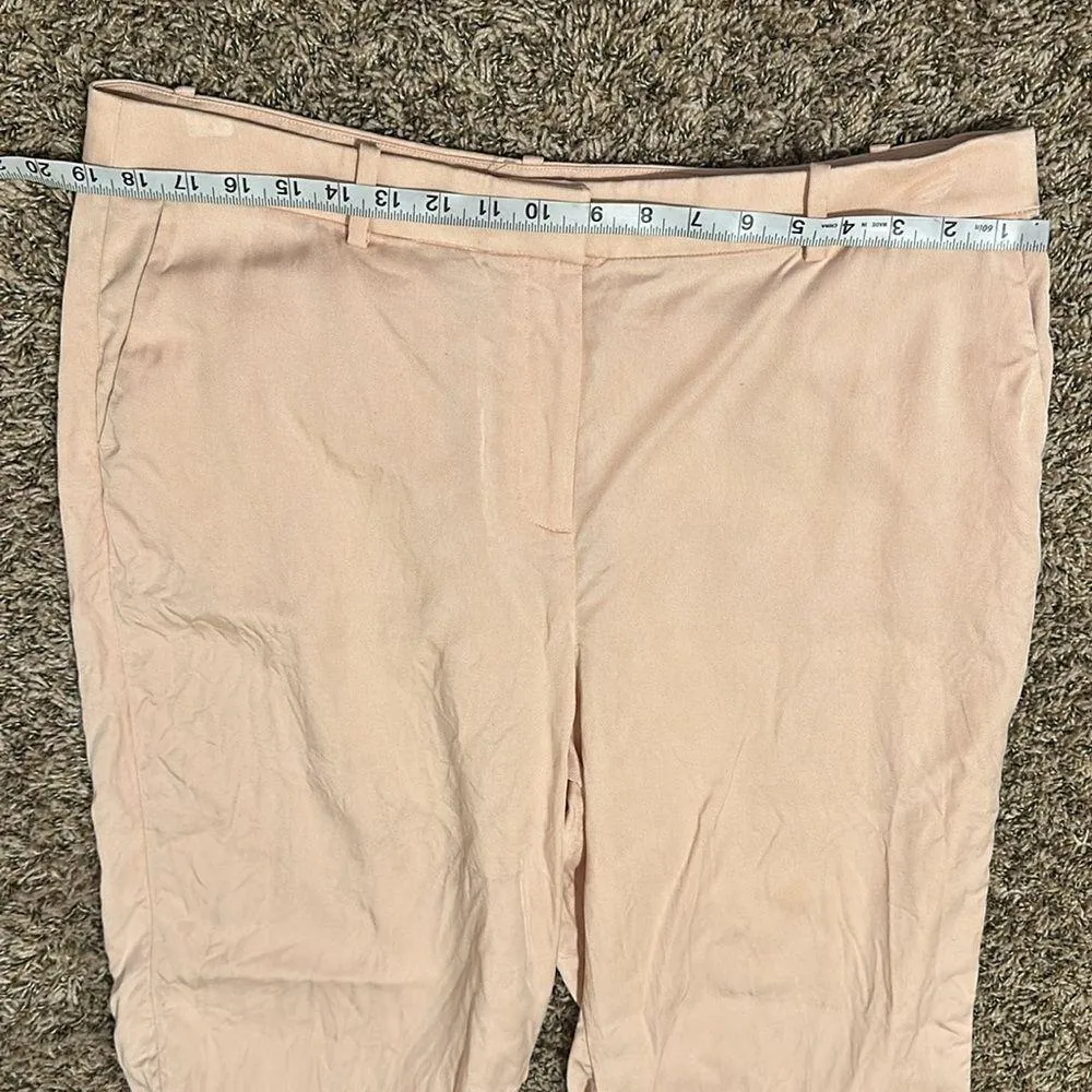 J. Crew Ingrid Dress Pants Slacks 16 Pink - Image 5