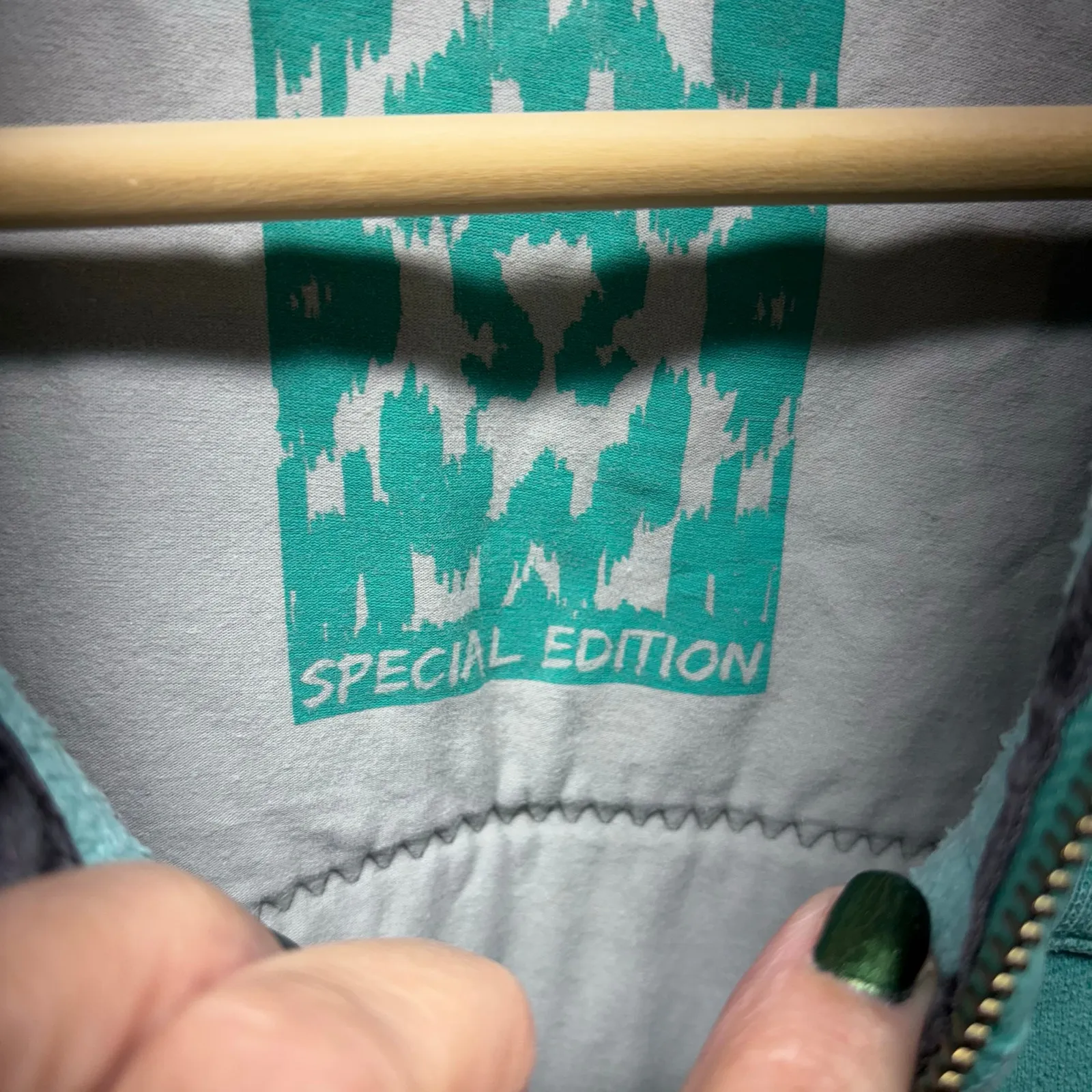 Lululemon Special Edition Teal‎ Full Zip Scuba - Image 3