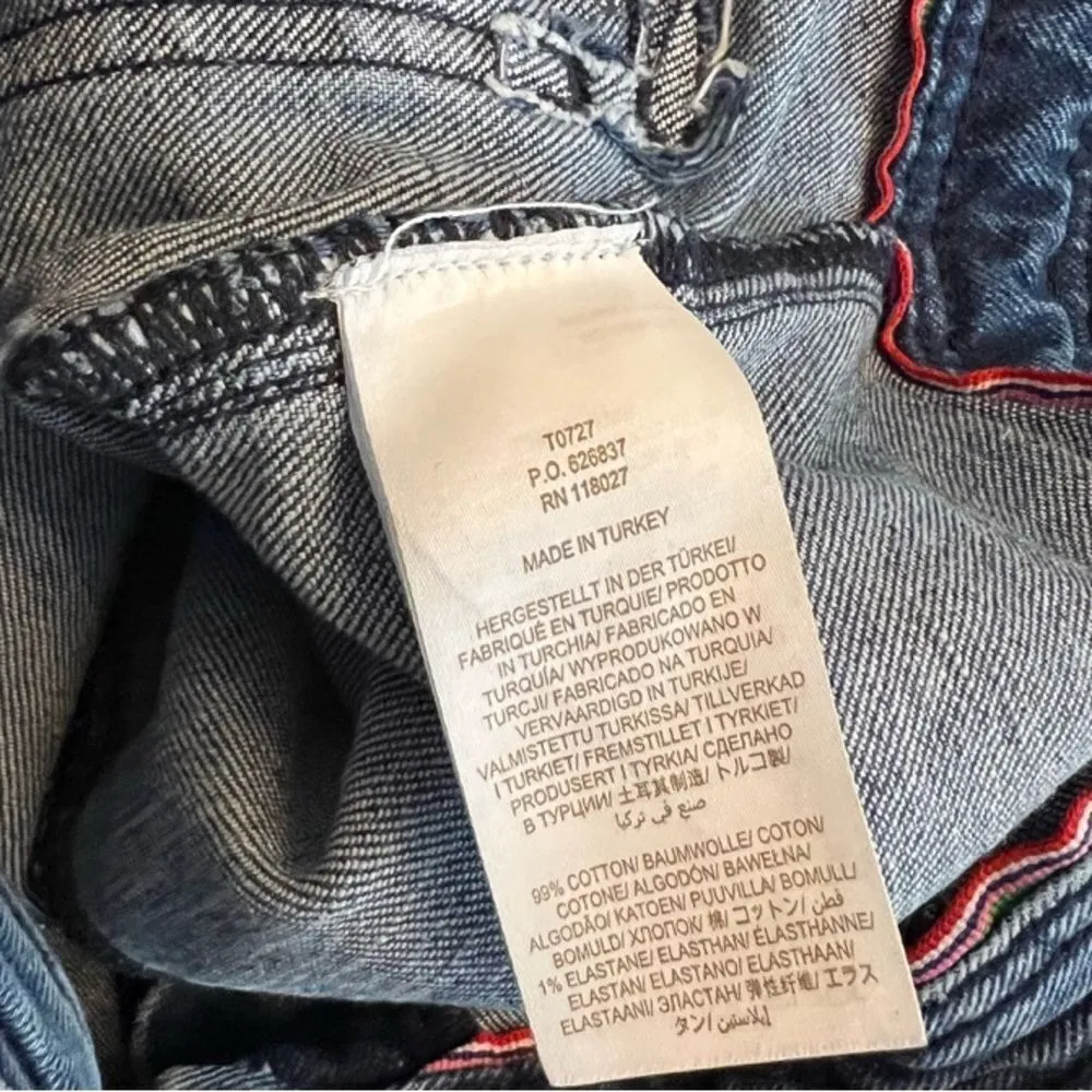 BODEN Abingdon Denim Jeans Dark Wash Seams Large Pockets High Waist‎ Size 4 Y2k Blue - Image 6