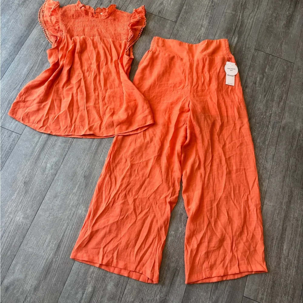 NANETTE LEPORE Orange 2 pieces set ✨ - Image 8
