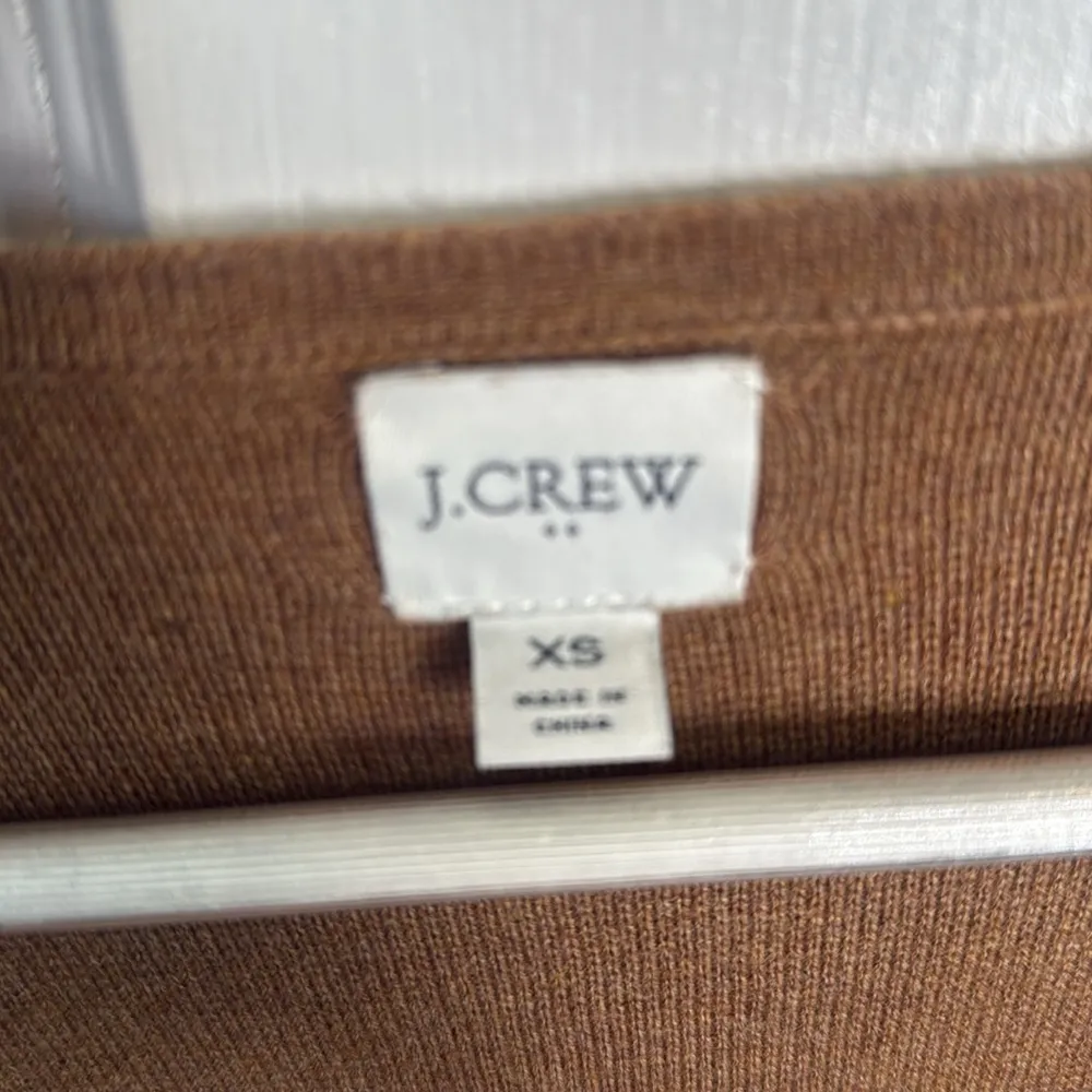 J. Crew Vanessa Camel Cardigan Sweater - Image 4