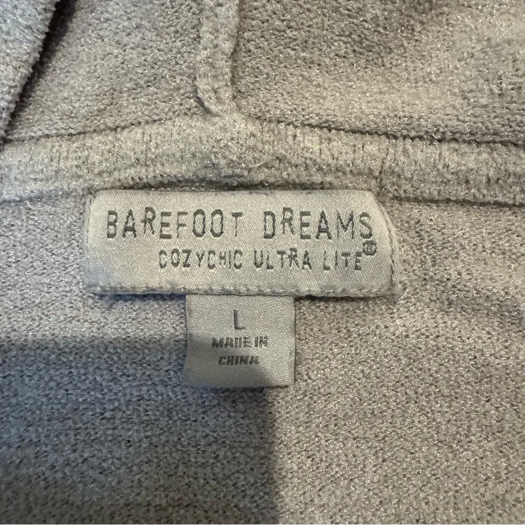 Barefoot Dreams CozyChic Ultra Lite Hooded Cardigan Sweater - Image 3