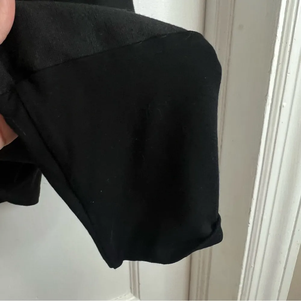 Avivit Yizhar Shirt Cropped Dolman Sleeve Shrug Boho Artsy Mock Neck Black Size undefined - Image 9