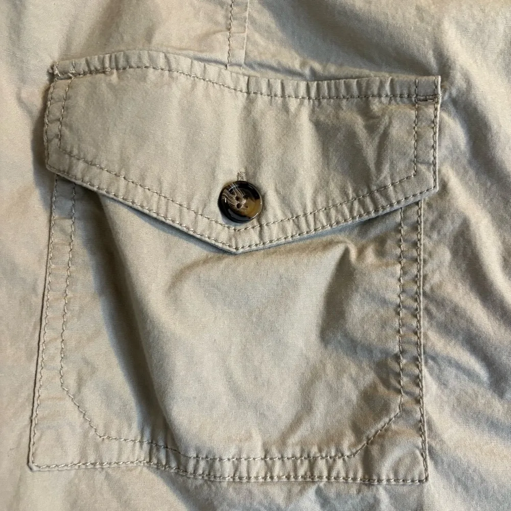 Dockers Khaki Chino Skirt Casual Size 16 Short Summer Above The Knee Golf Sporty - Image 4