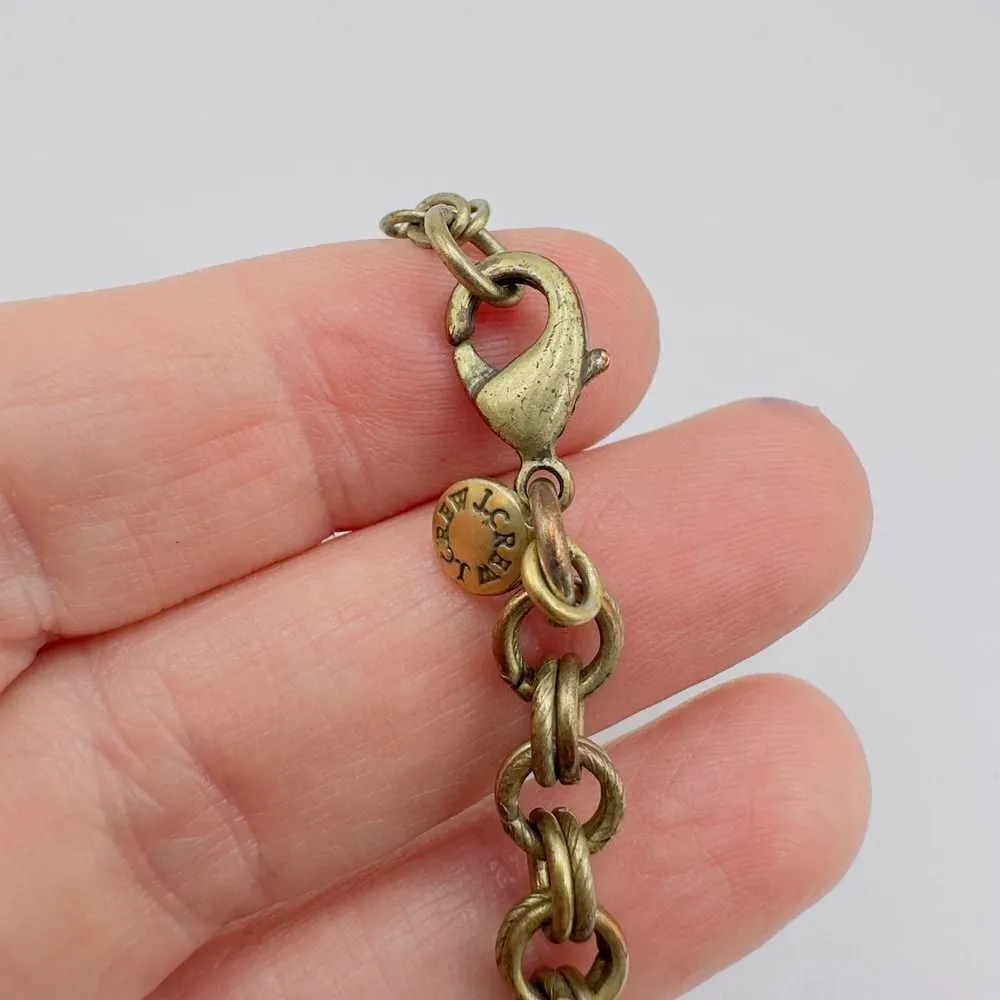 Vintage J. Crew Lulu Frost Animal Print Statement Necklace - Image 7