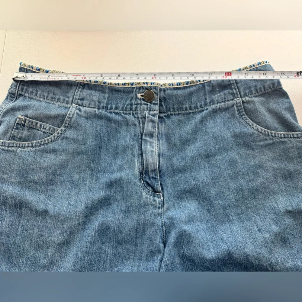 J Jill Denim Shorts Size 12 - Image 3