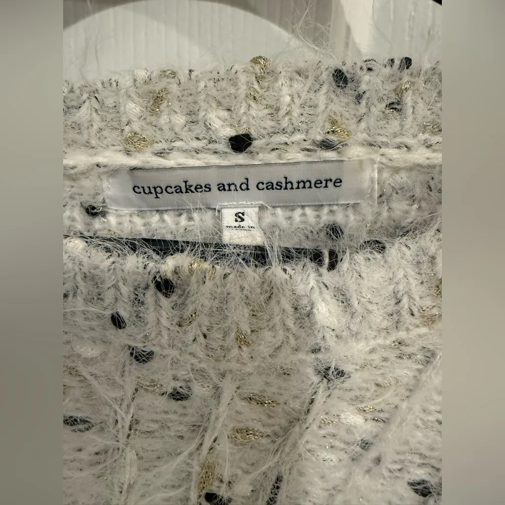 Cupcake & Cashmere Nisha white winter sweater - Image 3