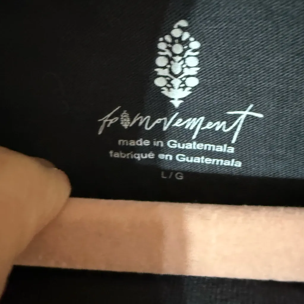 Free People Movement Crew Neck Short Sleeve Inspire
Oversized Boxy Cropped Shirt - Image 6