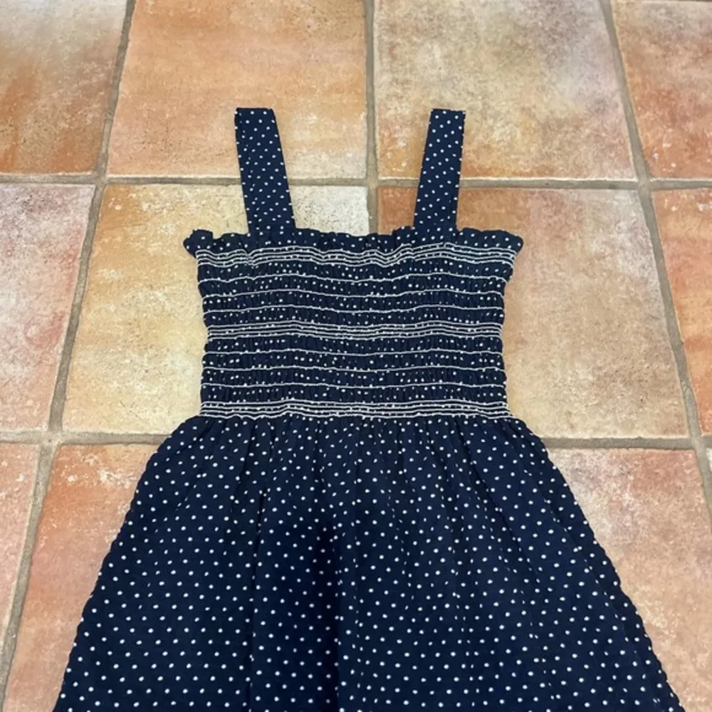 Side party, smocked, midi, dress polkadot Size L - Image 2