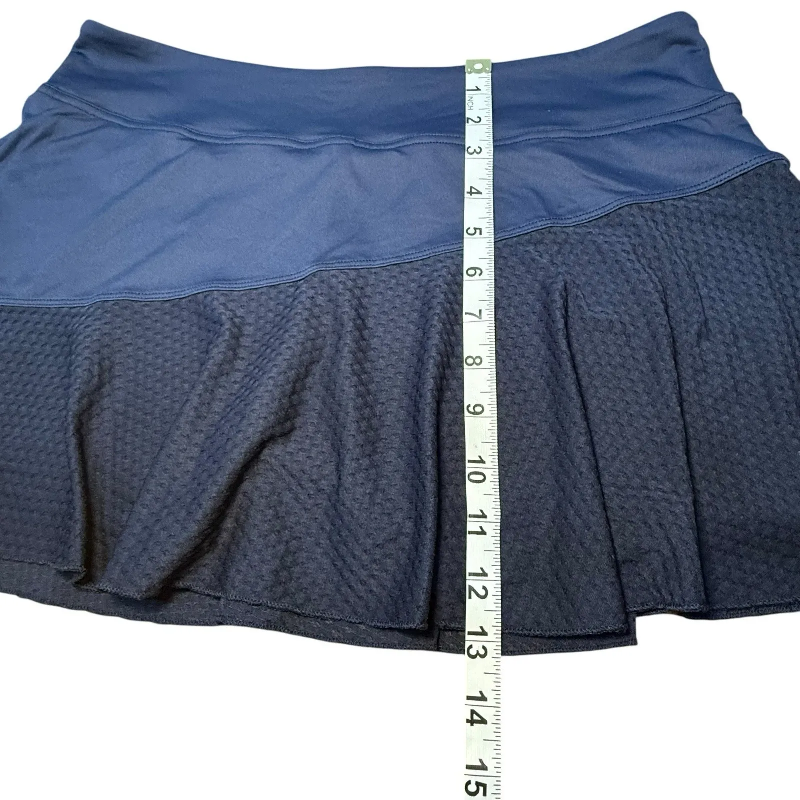 Lija Elite Multi Panel 13 Inch Dark & light Blue‎ Womens Tennis Skirt Large Size 12 - Image 4