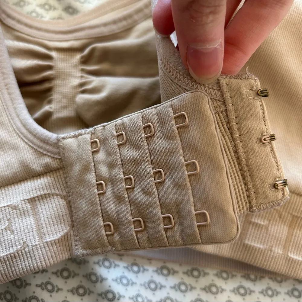 Kindred Bravely Sublime Hands Free Pumping & Nursing Bra in Beige Size Medium - Image 8
