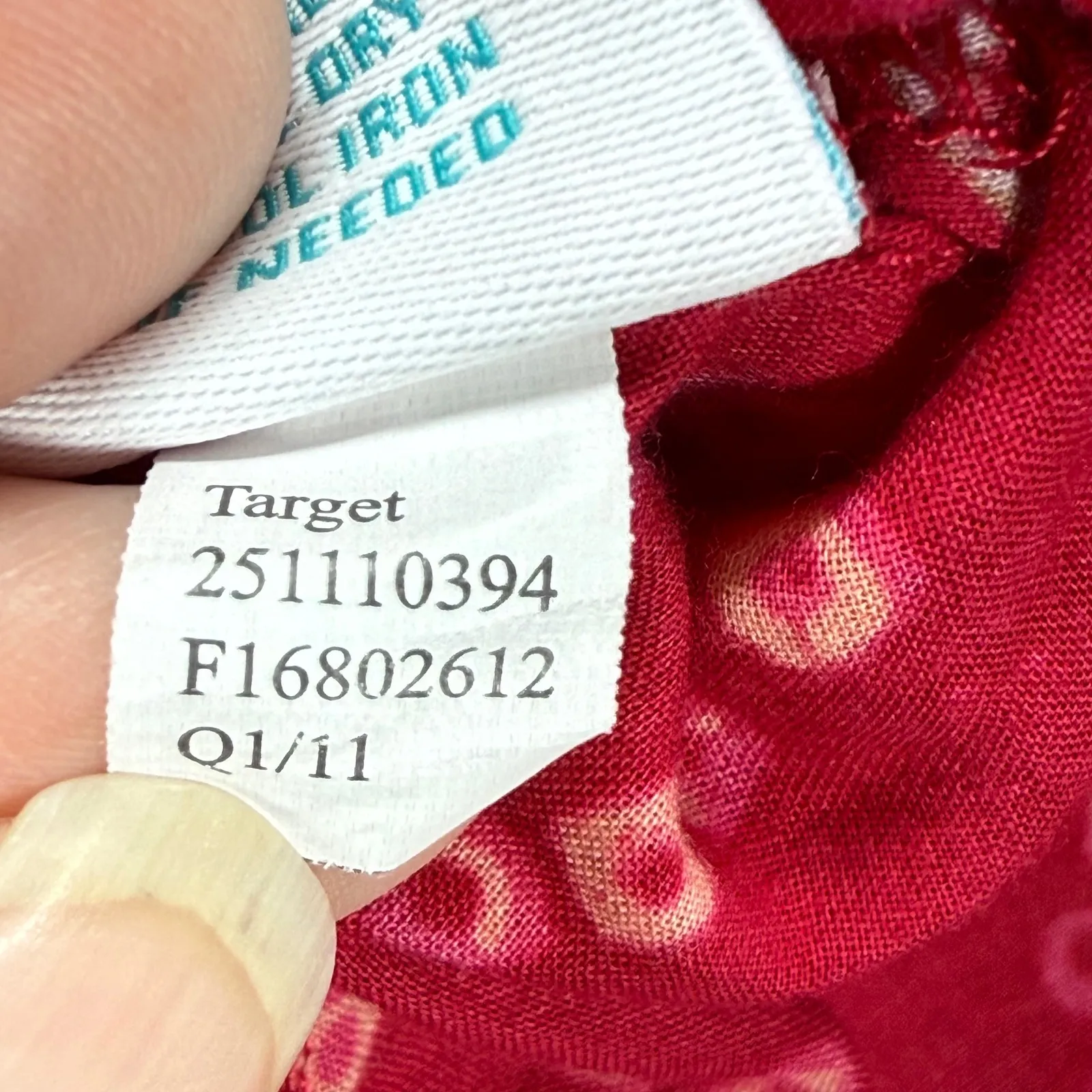 Calypso St‎ Barth Tunic Sequin Embellished Red Ethnic Pakistani Blouse Size M - Image 8