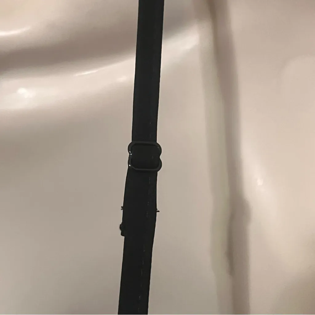 Amazon Black Ruffled One Piece Swimsuit - Image 3