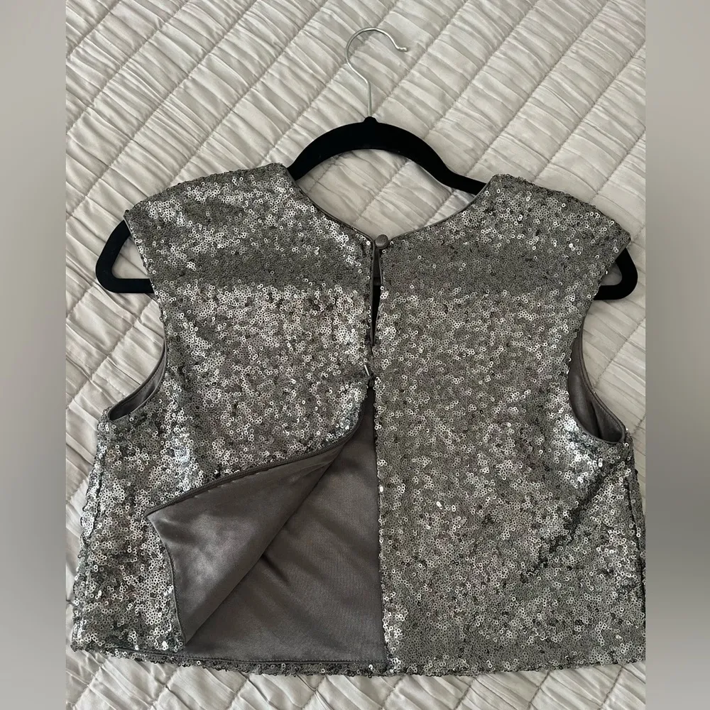 BHLDN  Sequin Crop Top - Image 4