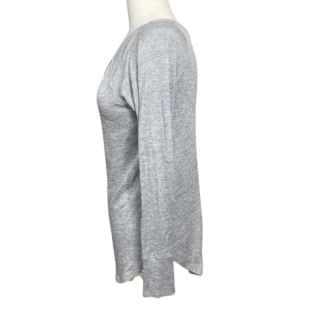 Athleta Oversized Long Sleeve Shirt Gray XS - Image 6