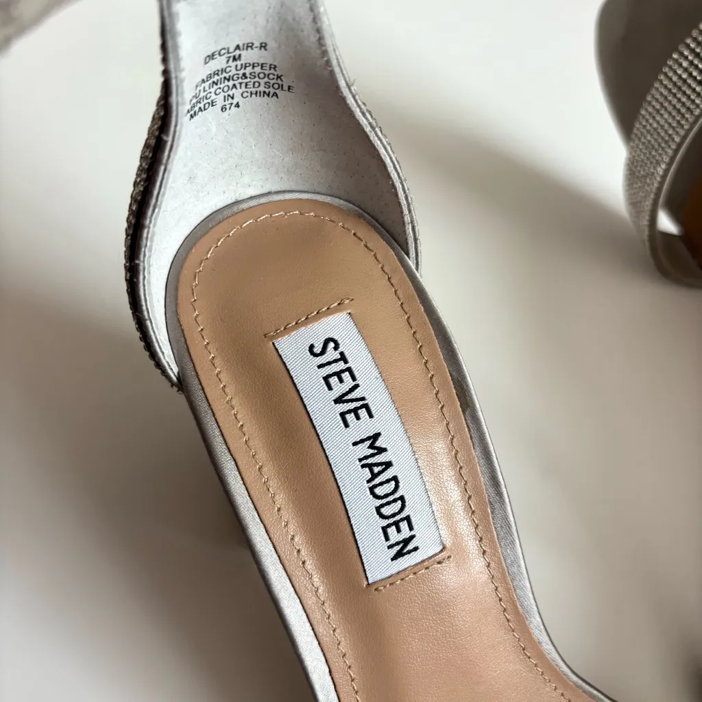 Steve Madden Declair Rhinestone Heels - Image 2