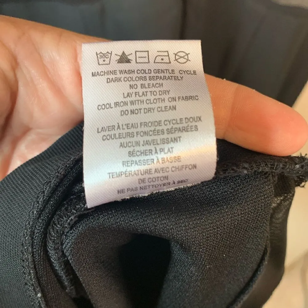 ABS Allen Schwartz Black mesh dress size 12 - Image 7