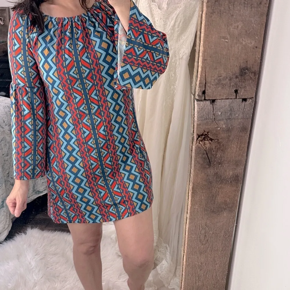 West Loop  boho dress size medium - Image 2