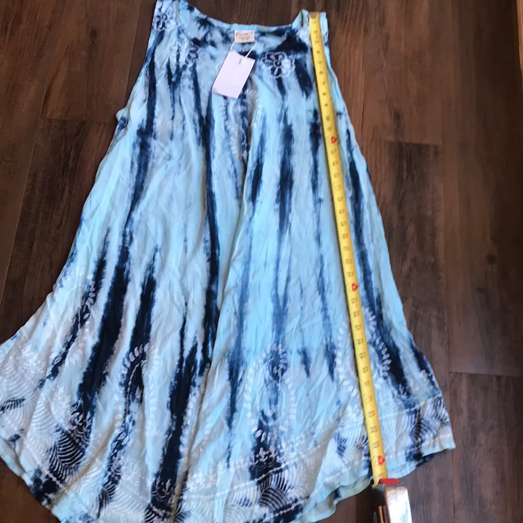 Exist Asymmetrical Dress in Blue and Black - Image 9