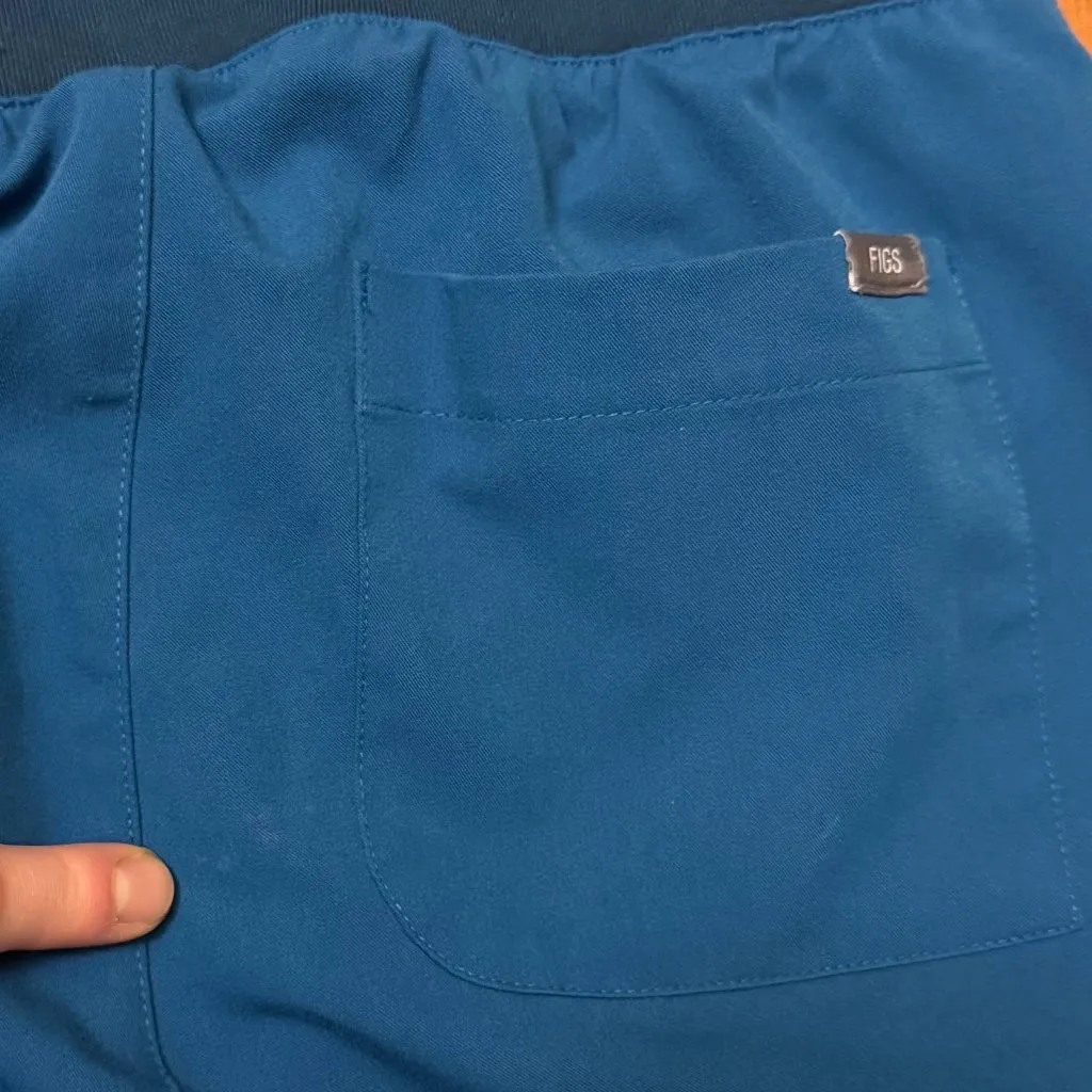 Figs Alps Blue Maua Joggers XS Limited Edition Style and Color - Image 5