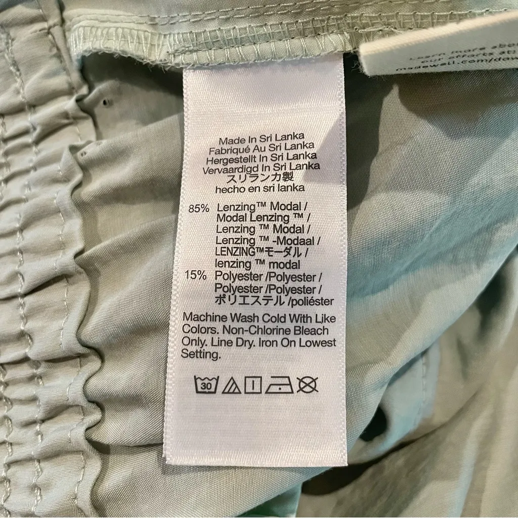 Madewell The Tall Carley Wide Leg Pant in Softdrape Sage Mist Green XXLT NL893 - Image 6