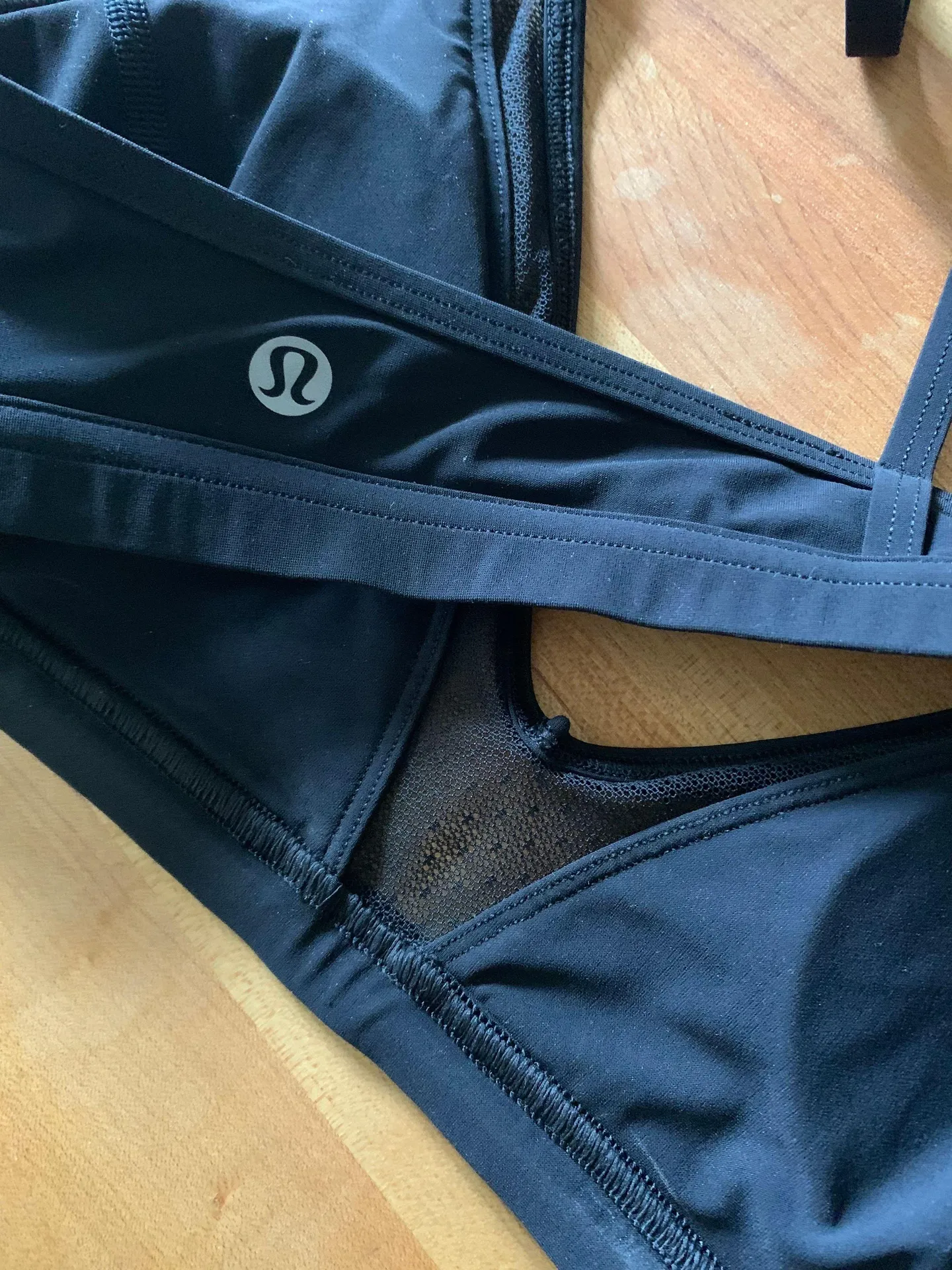 T Strap Bra Black Lace Bralette - Image 3