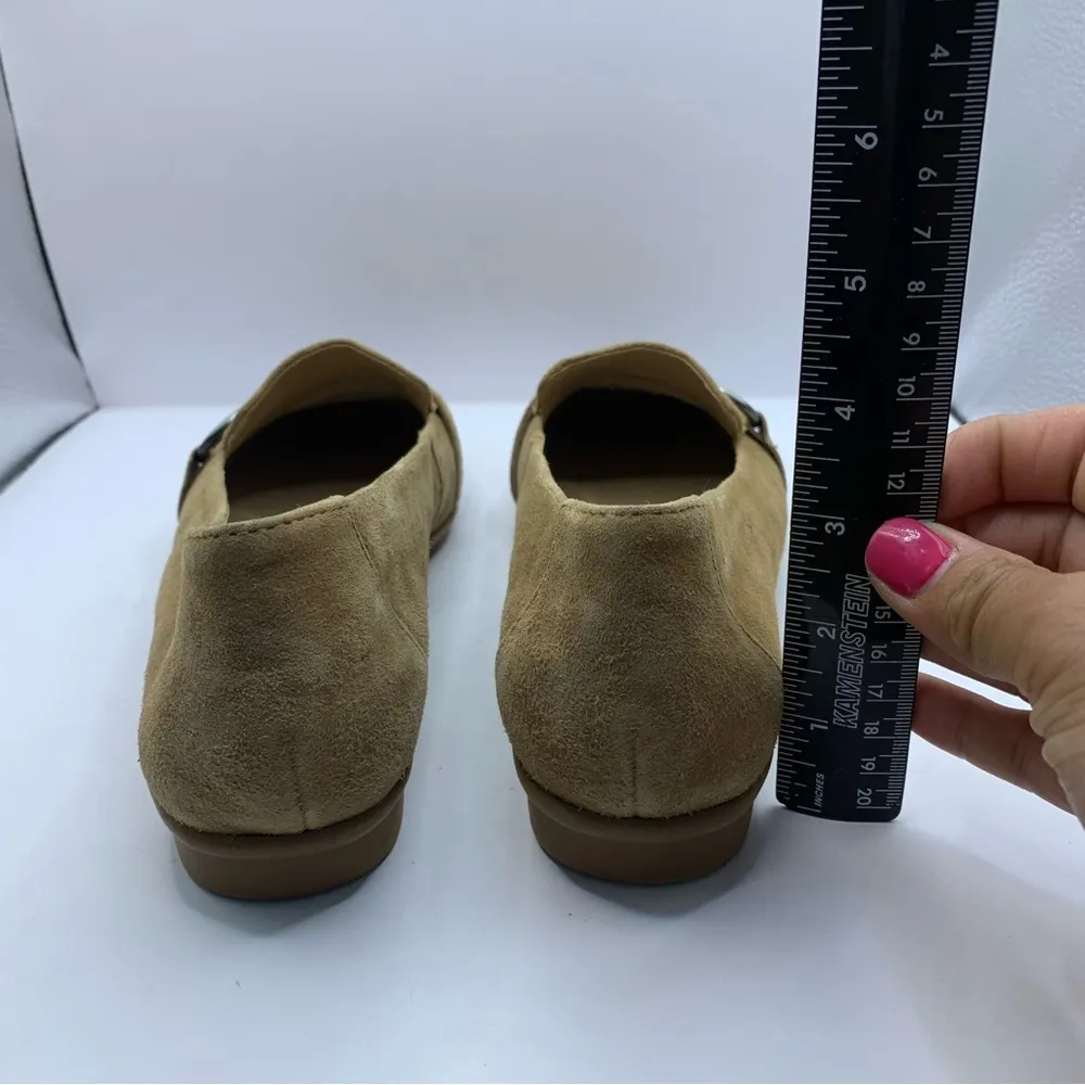 SOUL Naturalizer Women's Lindsay Slip on/Loafer/Moc flats suede size 9.5 Wide - Image 6