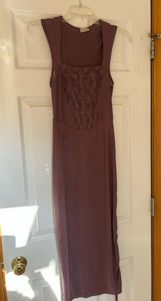 Free People Midi Dress - Image 4