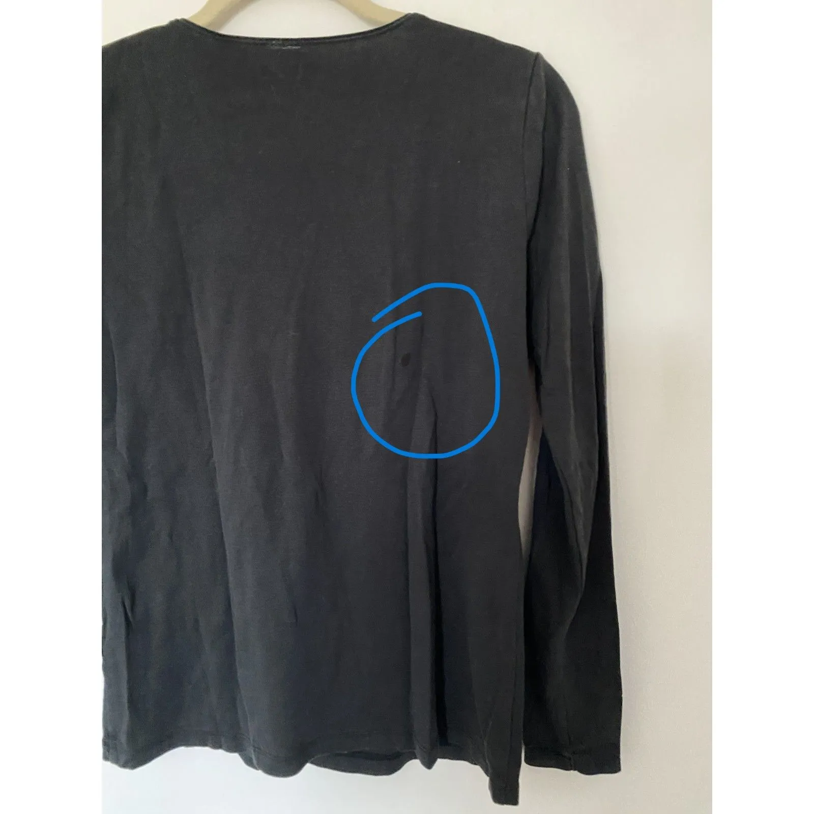 J Jill Set Black and Cream Perfect Pima Long Sleeve Crewneck Cotton Shirts M/PM Size undefined - Image 13