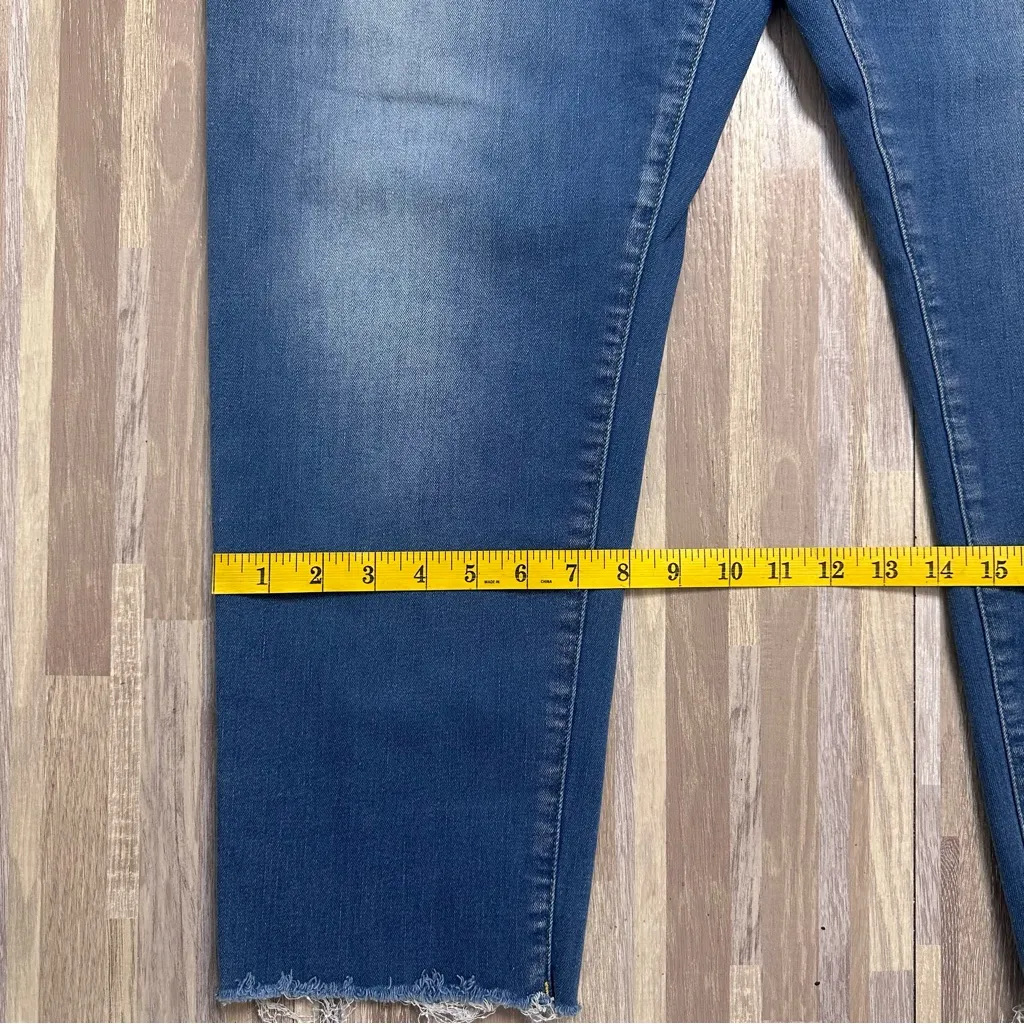 Boyfriend Cropped Denim Jeans Women’s Size 22W - Image 6