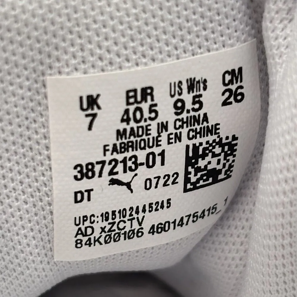 Puma Karmen Rebelle Mid Platform Women's US 9.5 White Sneakers Court 38721301 - Image 8