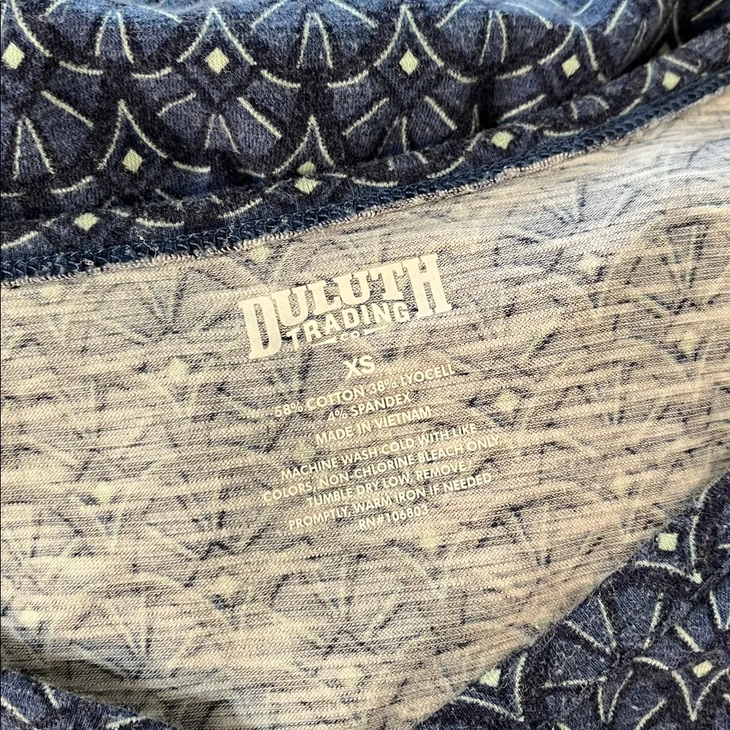 DULUTH TRADING dress Size XS Blue - Image 3