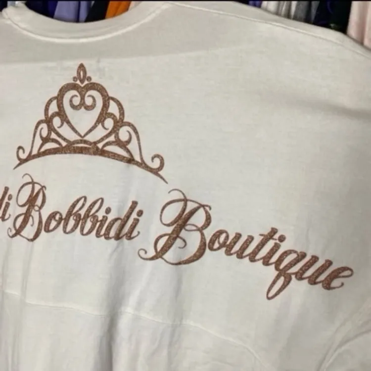 Disney parks bibbidi bobbidi boutique spirit jersey ADULTS!! NWT S - Image 4
