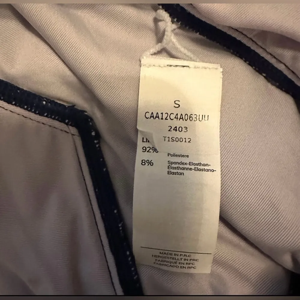 NWT CUPSHE Bikini Cut Out High Waisted Scoop Neck V Cut Purple/blue size S - Image 5