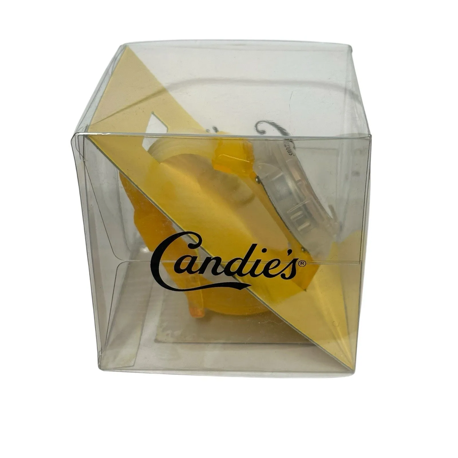 Womens Candies Yellow Orange Jelly Strap Water Resistant Watch NEW - Image 7