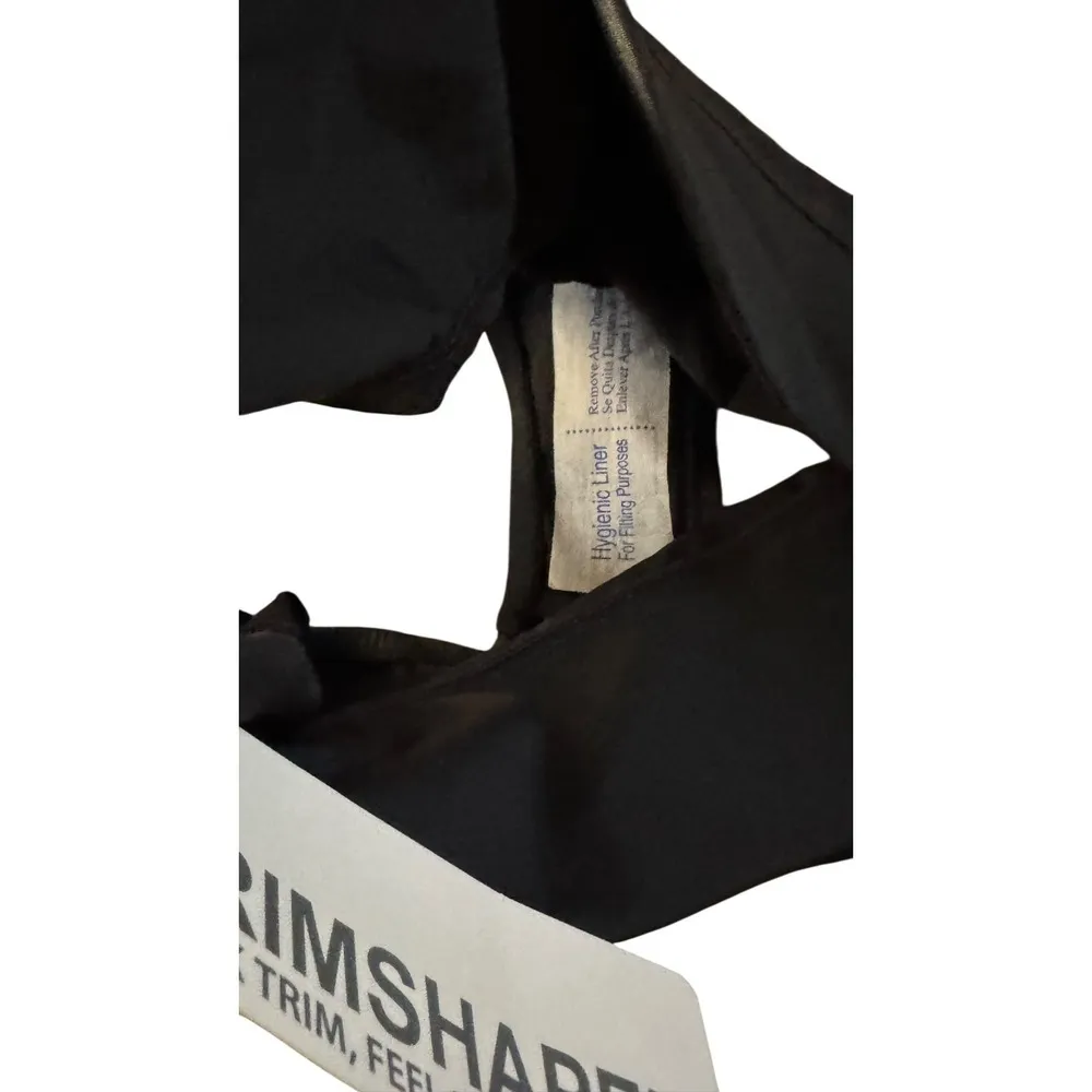 Trim Shaper Women Bikini Bottom Yoke Top Brief High Waist Slimming Black 20W NWT - Image 9