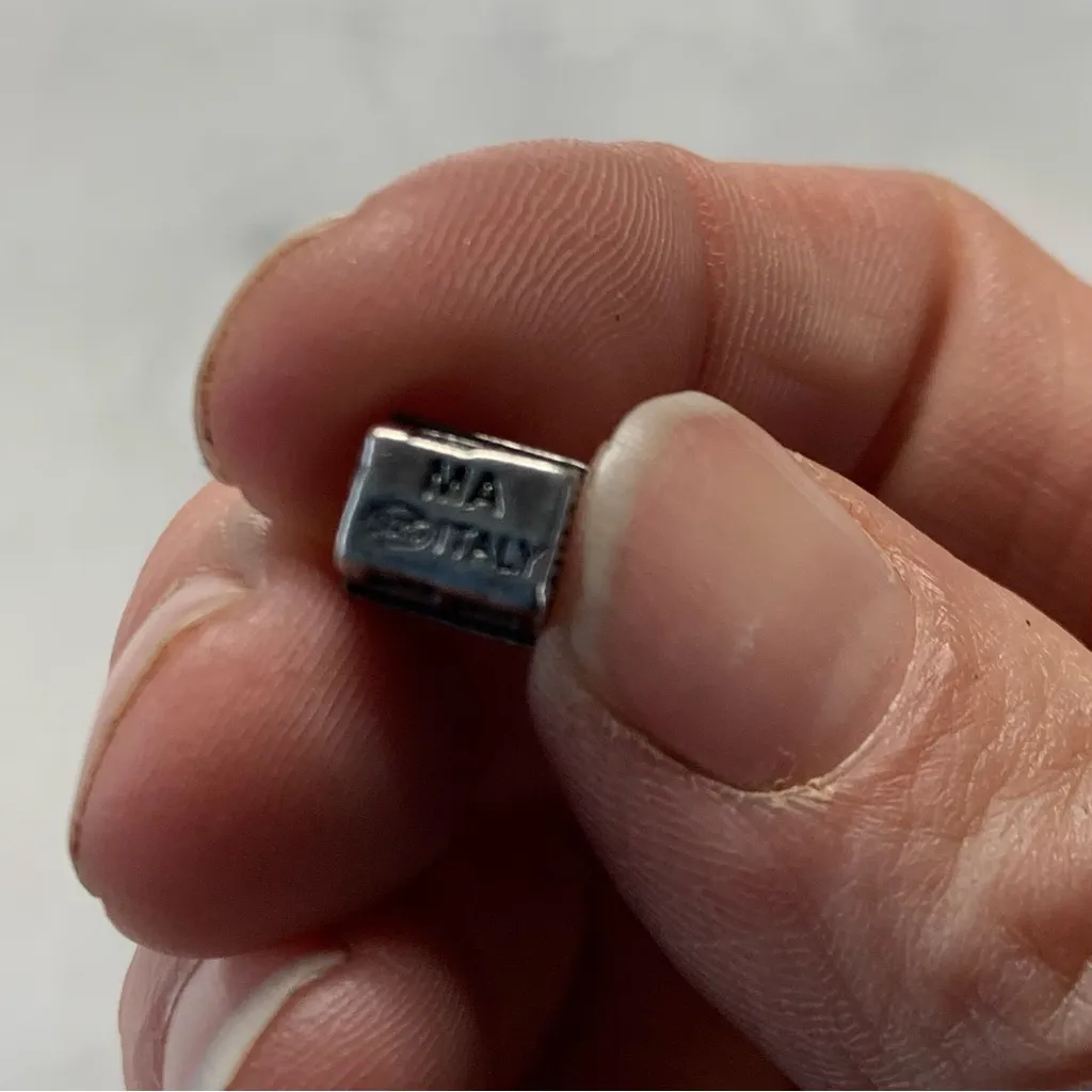 Kay Charmed Memories Sterling Silver Cottage Cabin Slider Charm MA 925 - Image 3