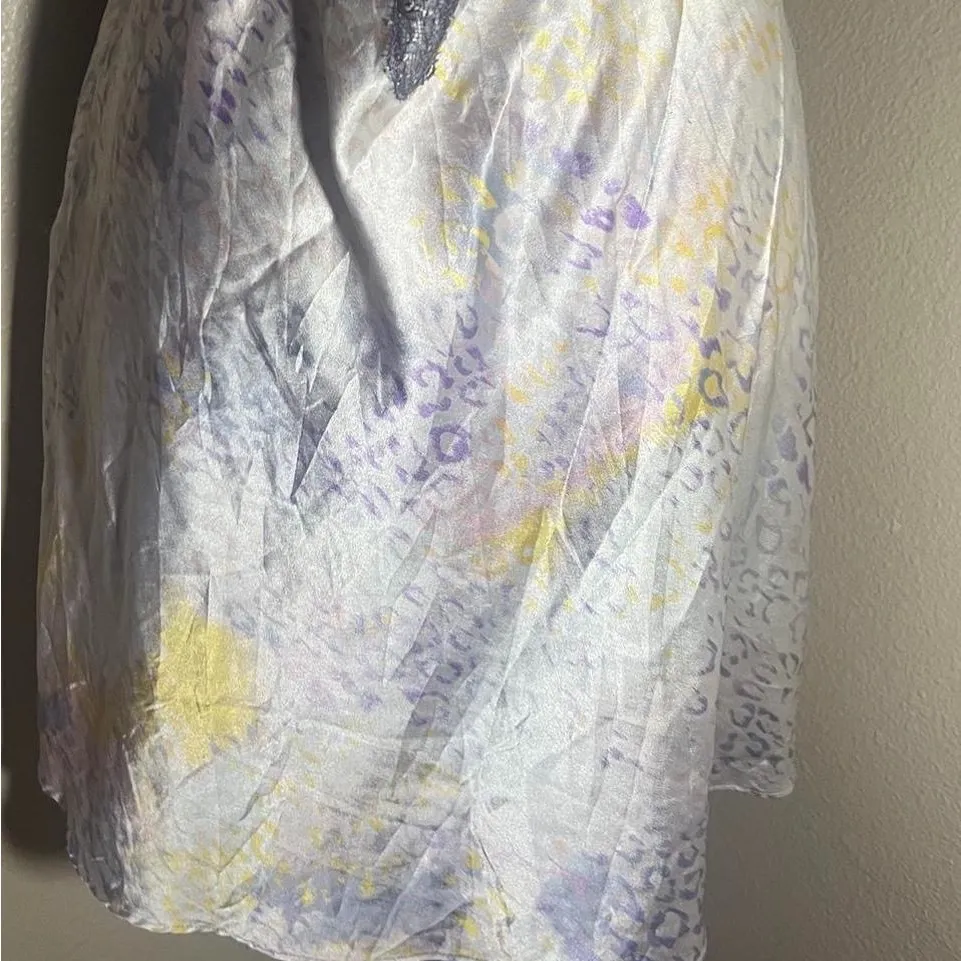 Y2K Victoria’s Secret Elegant Lace Trim Satin Nightgown - Image 6