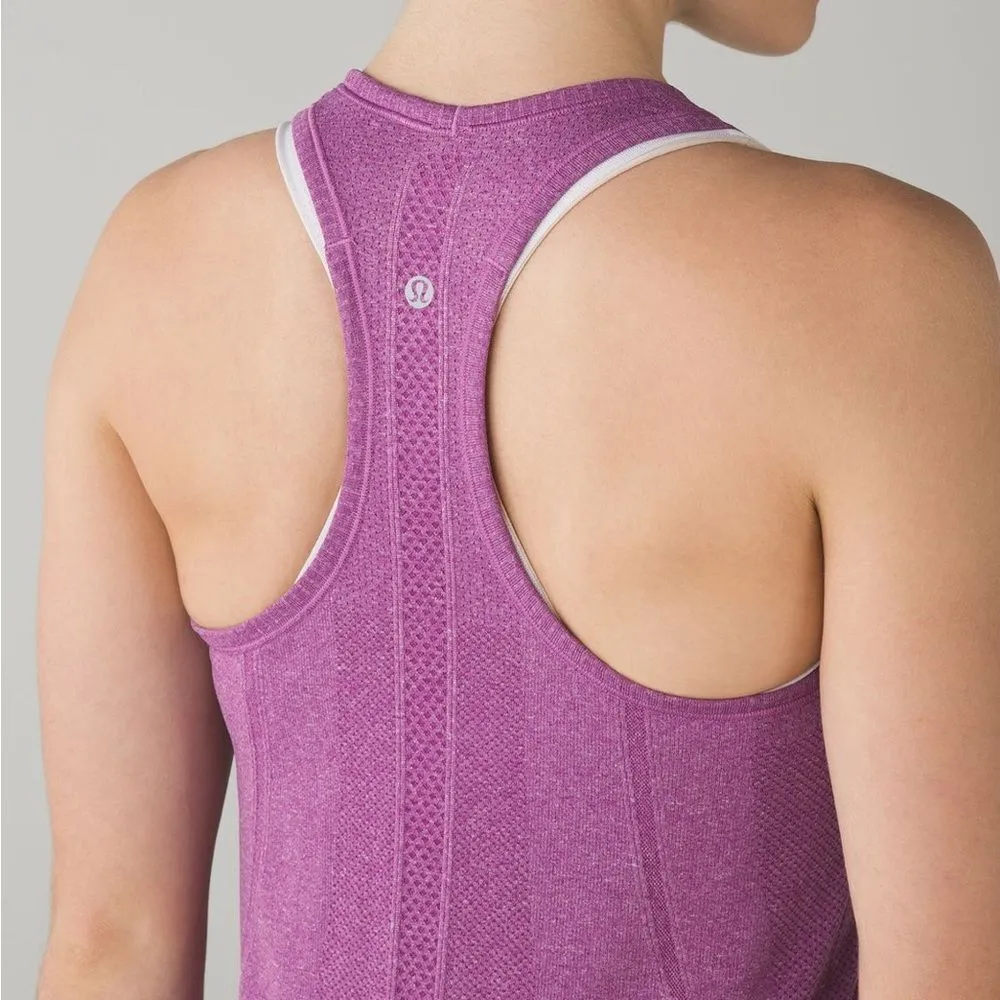 Lululemon Swiftly Tech Racerback in Heathered Regal Plum - Image 7