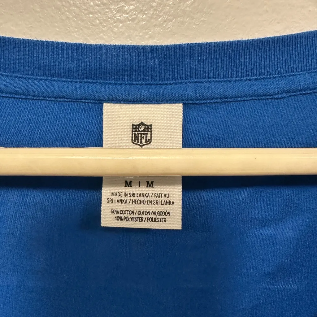 Victoria’s Secret Pink Detroit Lions NFL long sleeve shirt! Size medium! - Image 2