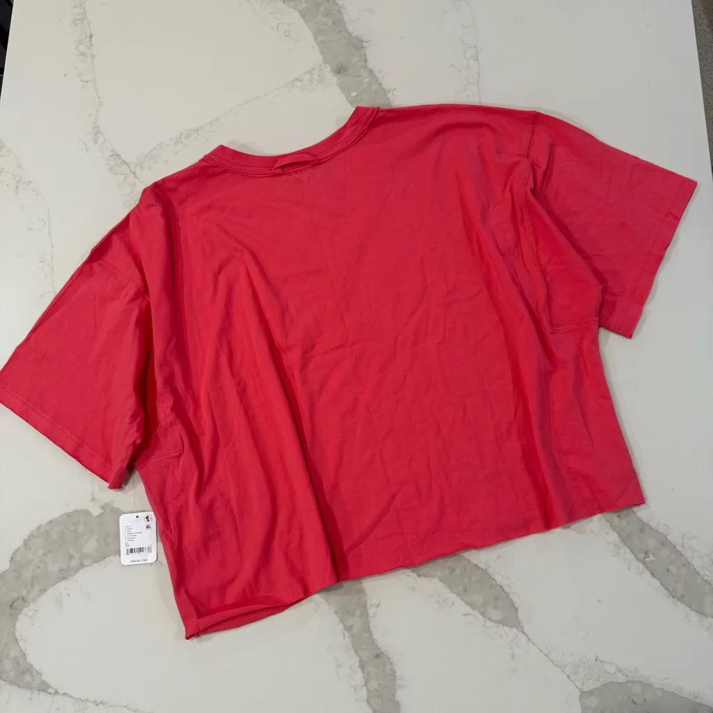 Free People Movement NWT Inspire Cotton Graphic T - Image 14