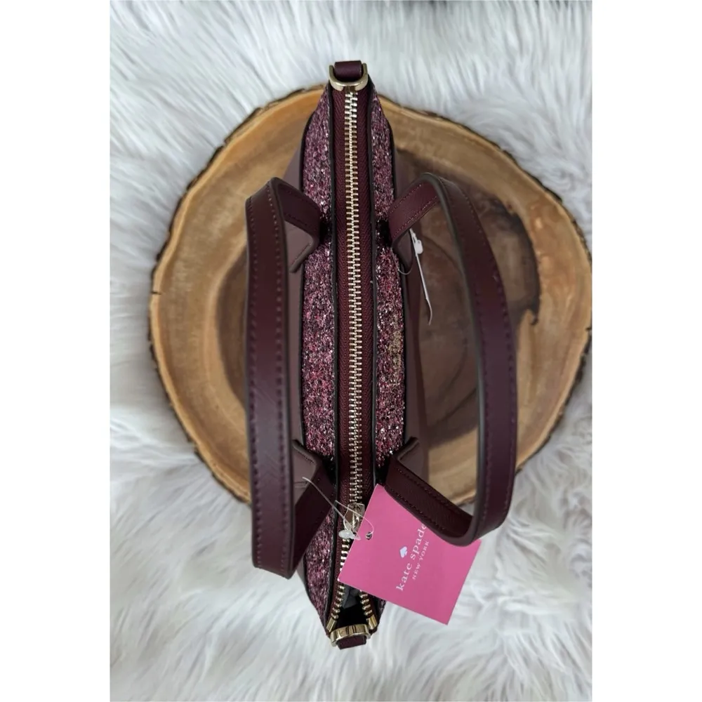 NWT Kate Spade Flash Glitter Satchel - Image 10