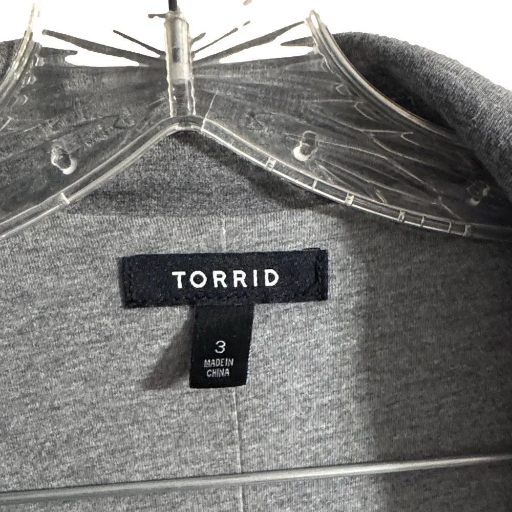 Torrid gray  Open Front Blazer 3x - Image 8