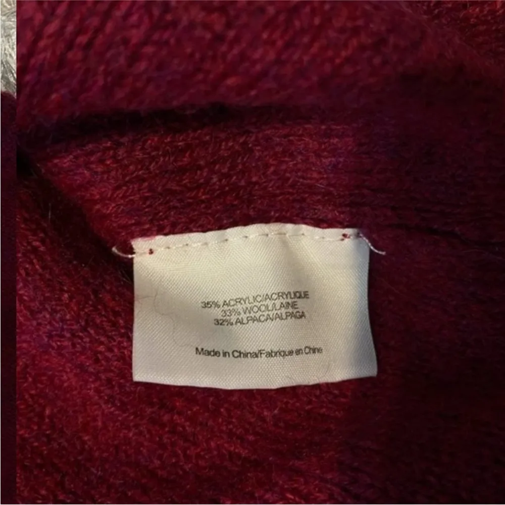 Tory Burch  Mim Buckle Tunic Alpaca Wool Sweater - Image 4