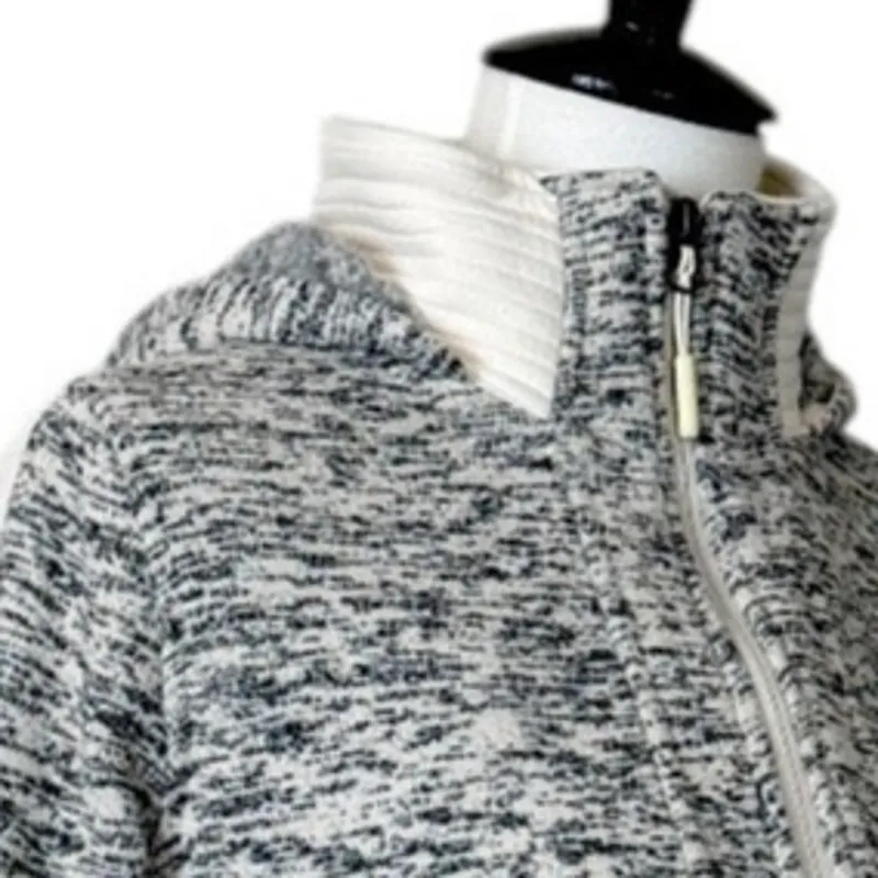 The North Face Indi Slim Fleece KNit Full-Zip Hooded Jacket Women’s Size Medium - Image 12