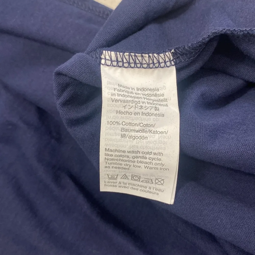 NWT JCrew Factory Navy T Shirt Dress Sz M Blue Size M - Image 6