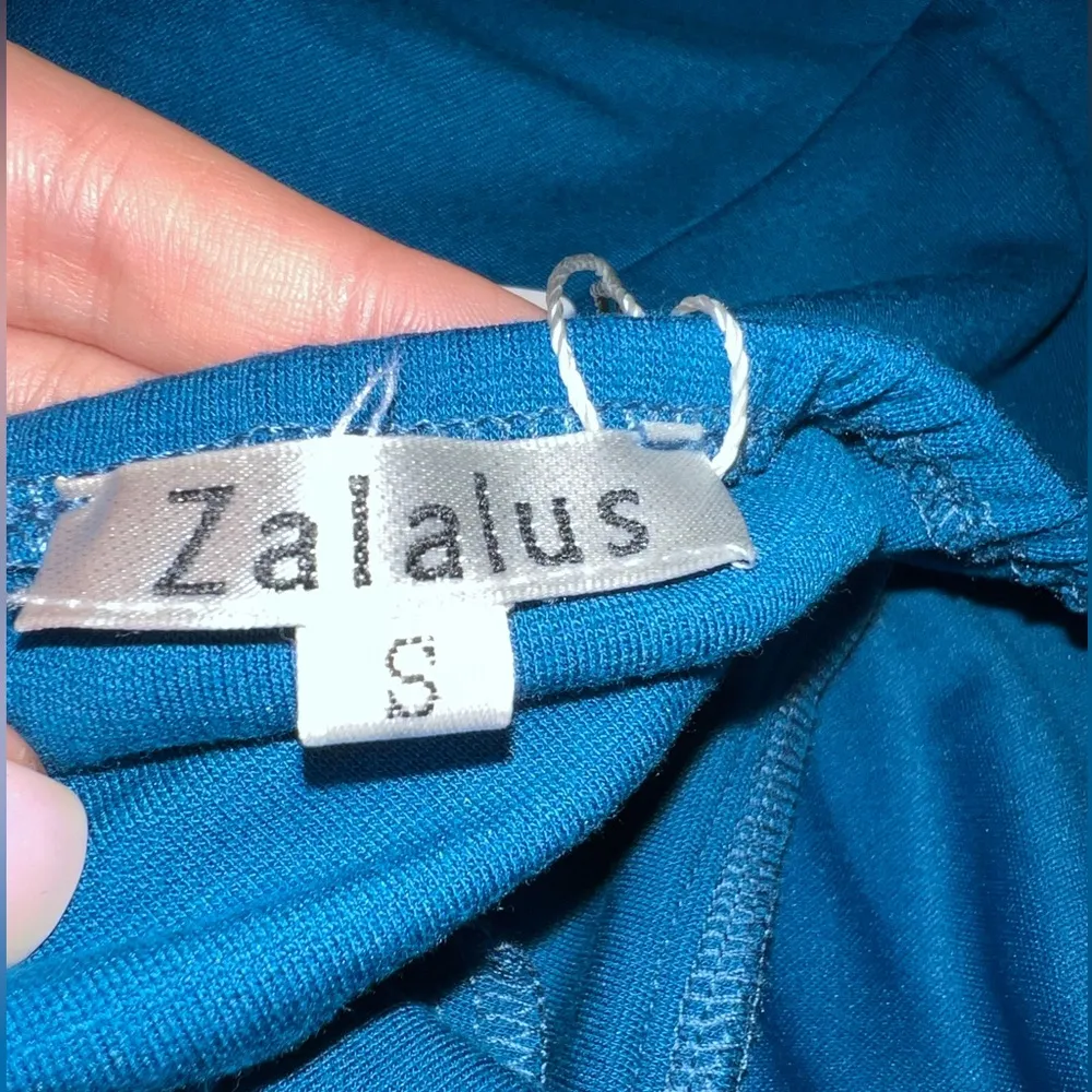 Zalalus Women’s Elegant Spagetti Strap Deep V Neck Bodycon Party Dress size S - Image 4