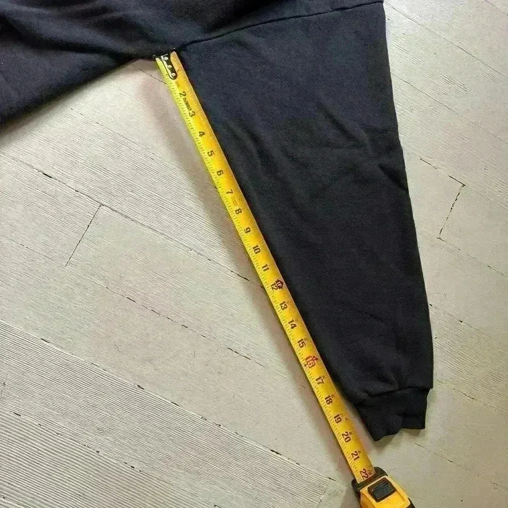 Vintage Black HoHoHo Santa Sweatshirt Air‎ Waves Inc. By Joan Elliott Size 2XL - Image 8