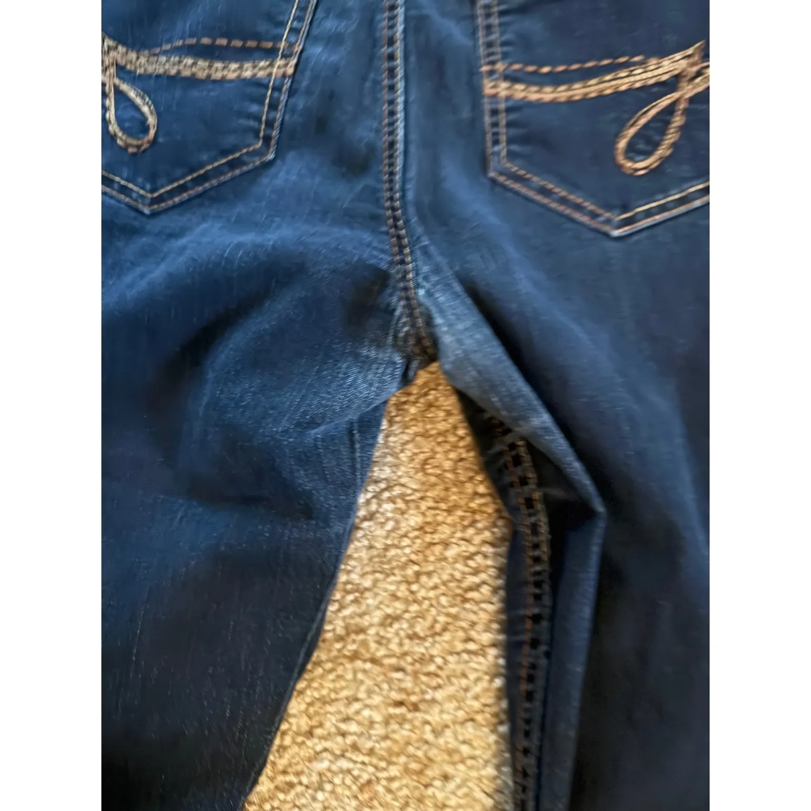 Jordache Dark Wash Denim Jeans Skinny Women's‎ Size 8 - Image 4