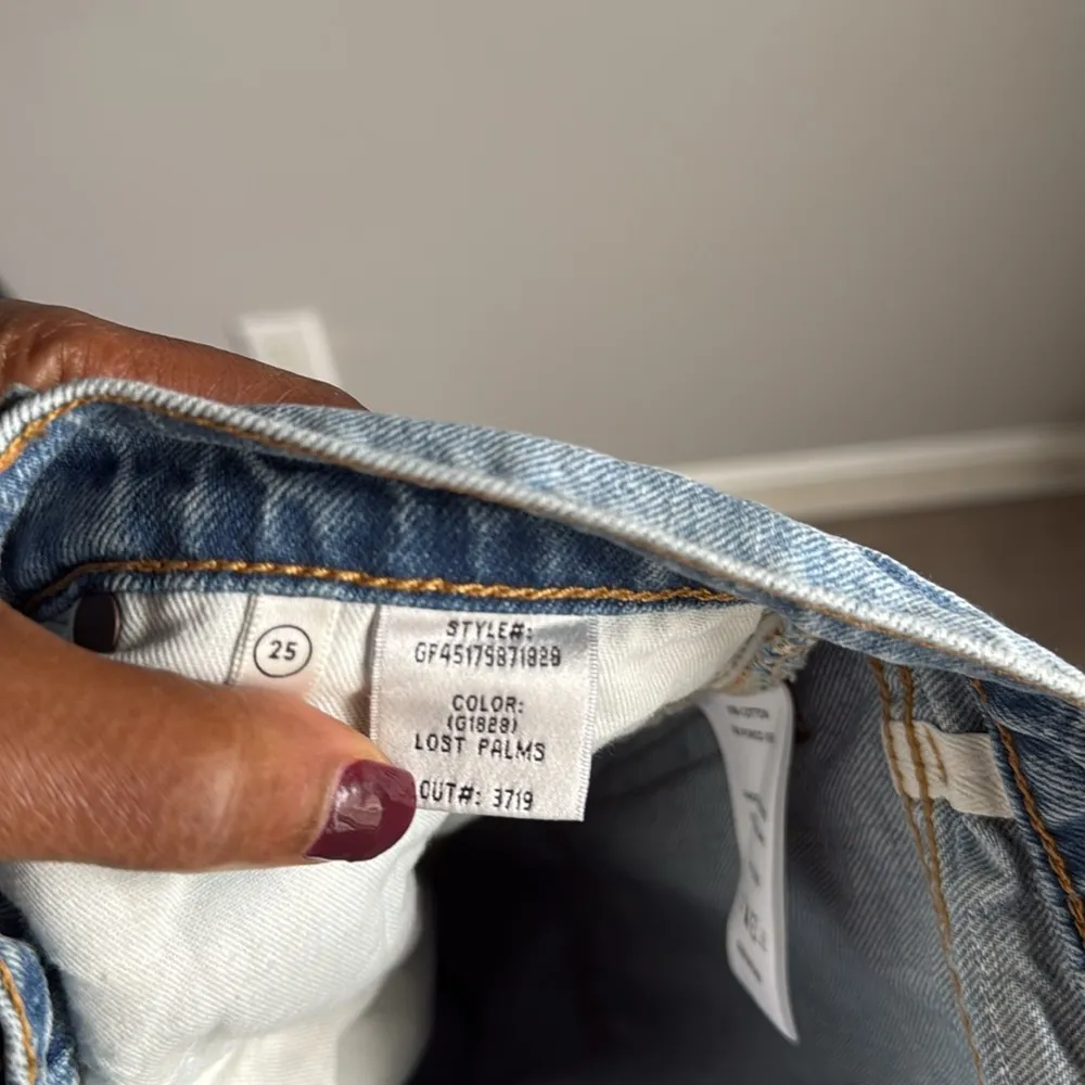 GRLFRND Brooklyn High Rise Straight IN LOST PALMS 25 - Image 11